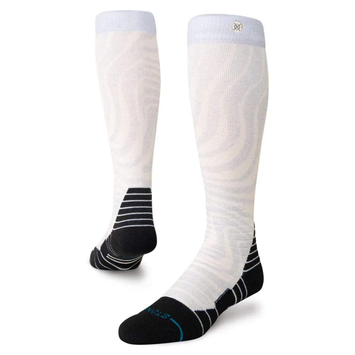 Stance Directions Mid Poly Snow Socks Grey / Small (UK 3-5.5)-Grey / Medium (UK 5.5-8) - 53 Degrees North