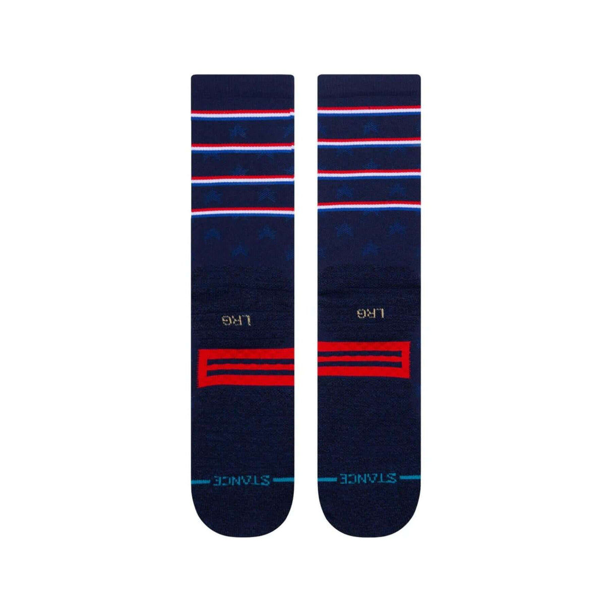 Stance Independence Crew Socks Navy / Medium (UK 5.5-8)-Navy / Large (UK 8.5-11.5) - 53 Degrees North