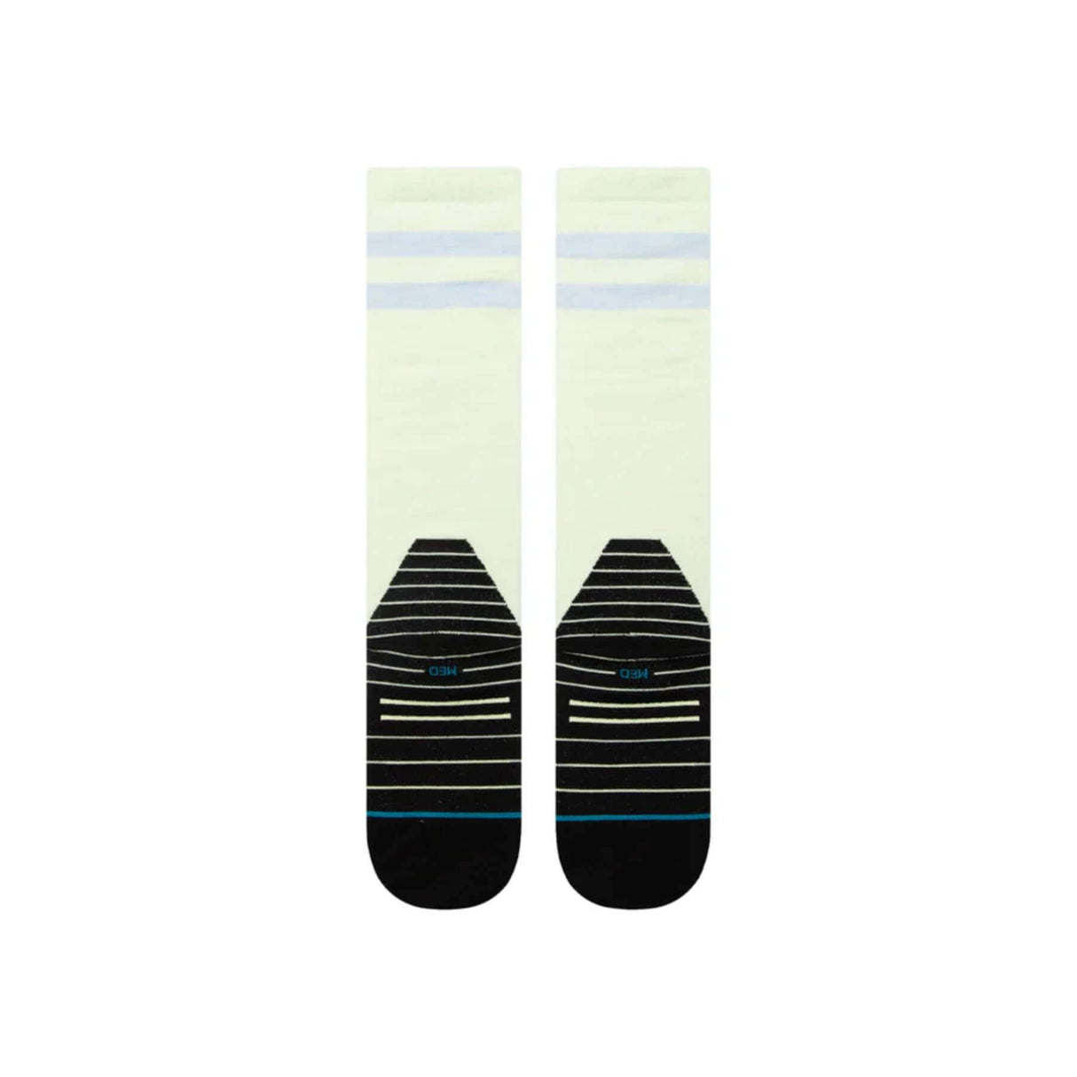 Stance Joven Ultralight Wool Snow Socks Green / Small (UK 3-5.5)-Green / Medium (UK 5.5-8) - 53 Degrees North