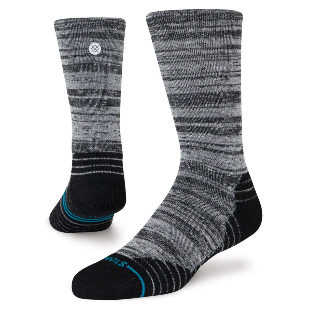 Stance Mid Wool Crew Socks Black / Medium (UK 5.5-8)-Black / Large (UK 8.5-11.5)-Black/Red / Medium (UK 5.5-8)-Black/Red / Large (UK 8.5-11.5)-Olive / Medium (UK 5.5-8) - 53 Degrees North