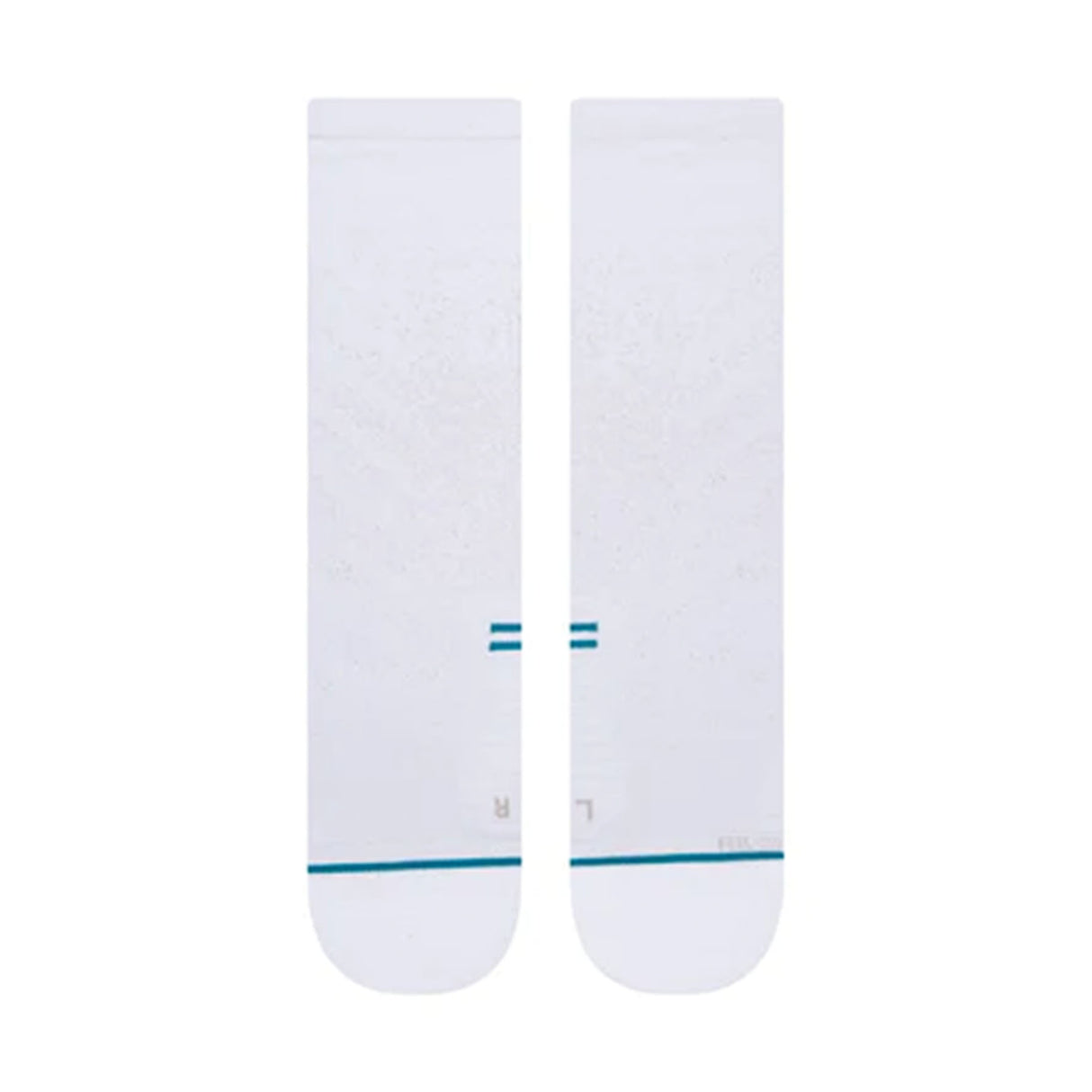 Stance Run Light Crew Socks White / Medium (UK 5.5-8)-White / Large (UK 8.5-11.5) - 53 Degrees North