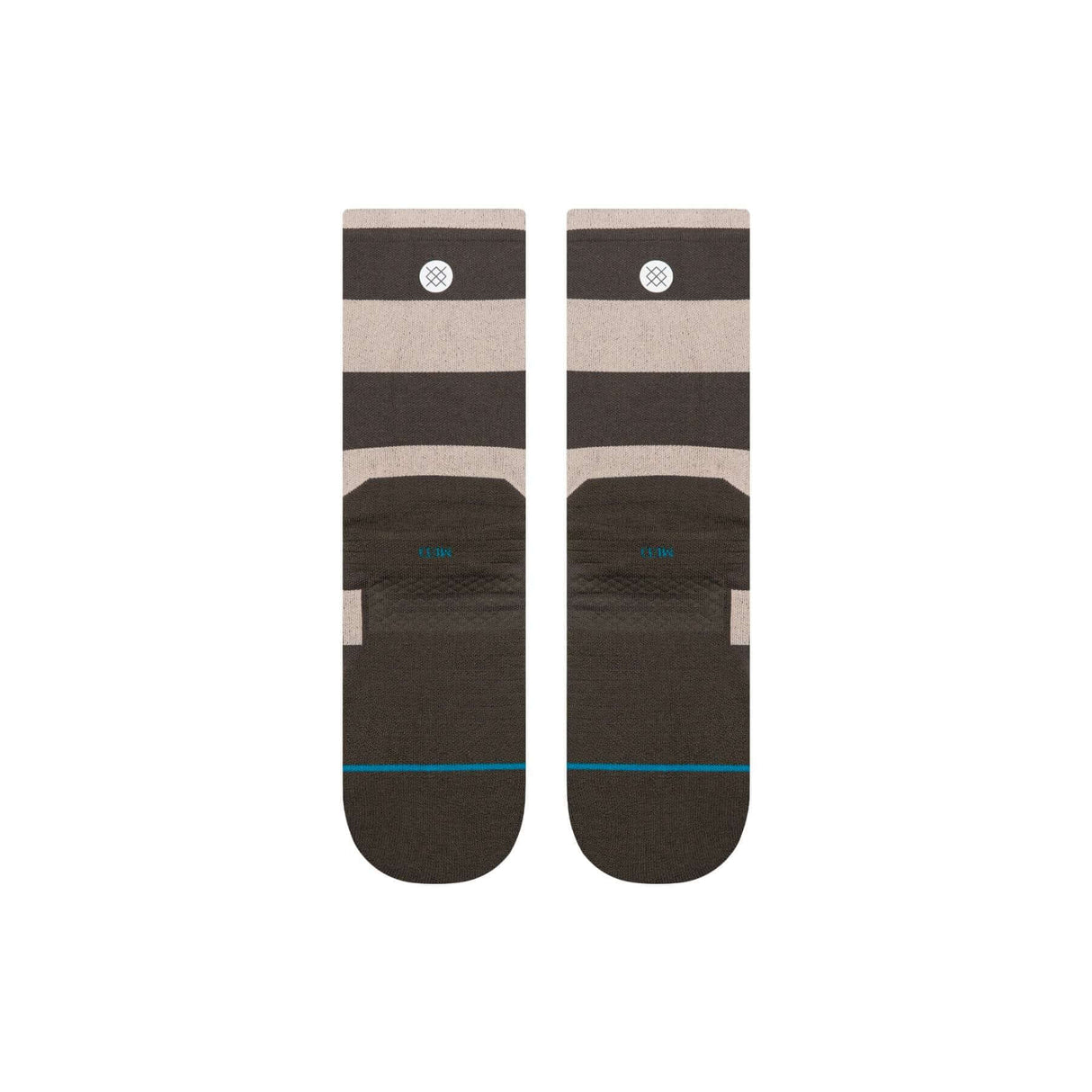 Stance Stack It Up Light Crew Socks Washed Black / Medium (UK 5.5-8)-Washed Black / Large (UK 8.5-11.5) - 53 Degrees North