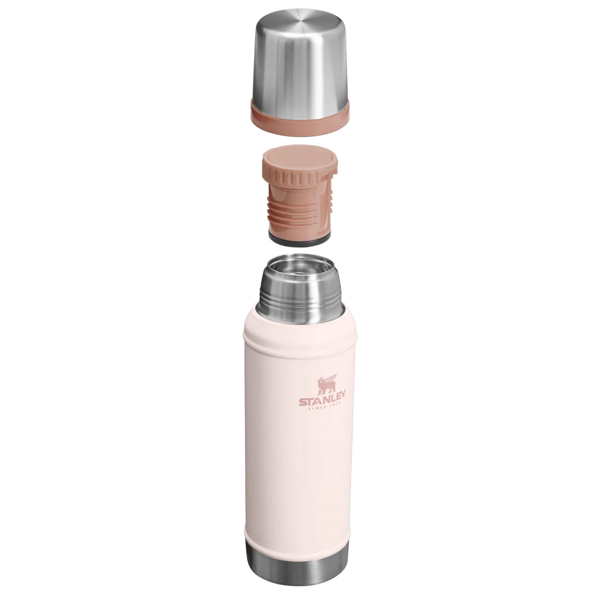 Stanley Legendary Classic Bottle 0.94L Rose Quartz-Goldenrod Coral-Hammertone Green - 53 Degrees North