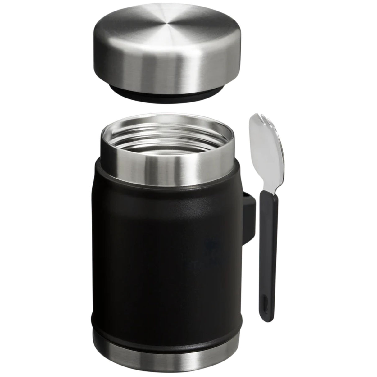 Stanley The Legendary Food Jar + Spork 0.41L Black - 53 Degrees North