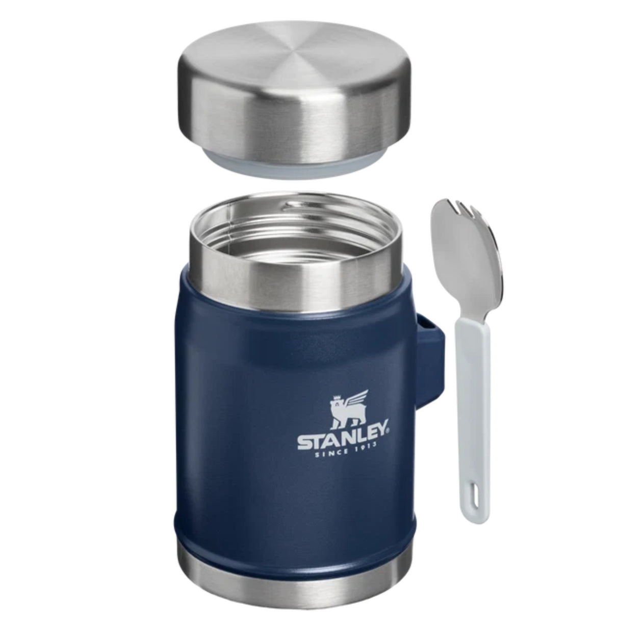 Stanley The Legendary Food Jar + Spork 0.41L Black - 53 Degrees North