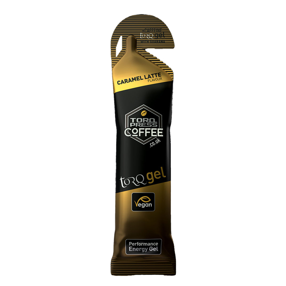 TORQ Caffeinated Energy Gel (with Guarana) Caramel Latte-Cola-Banoffee-Forest Fruits - 53 Degrees North