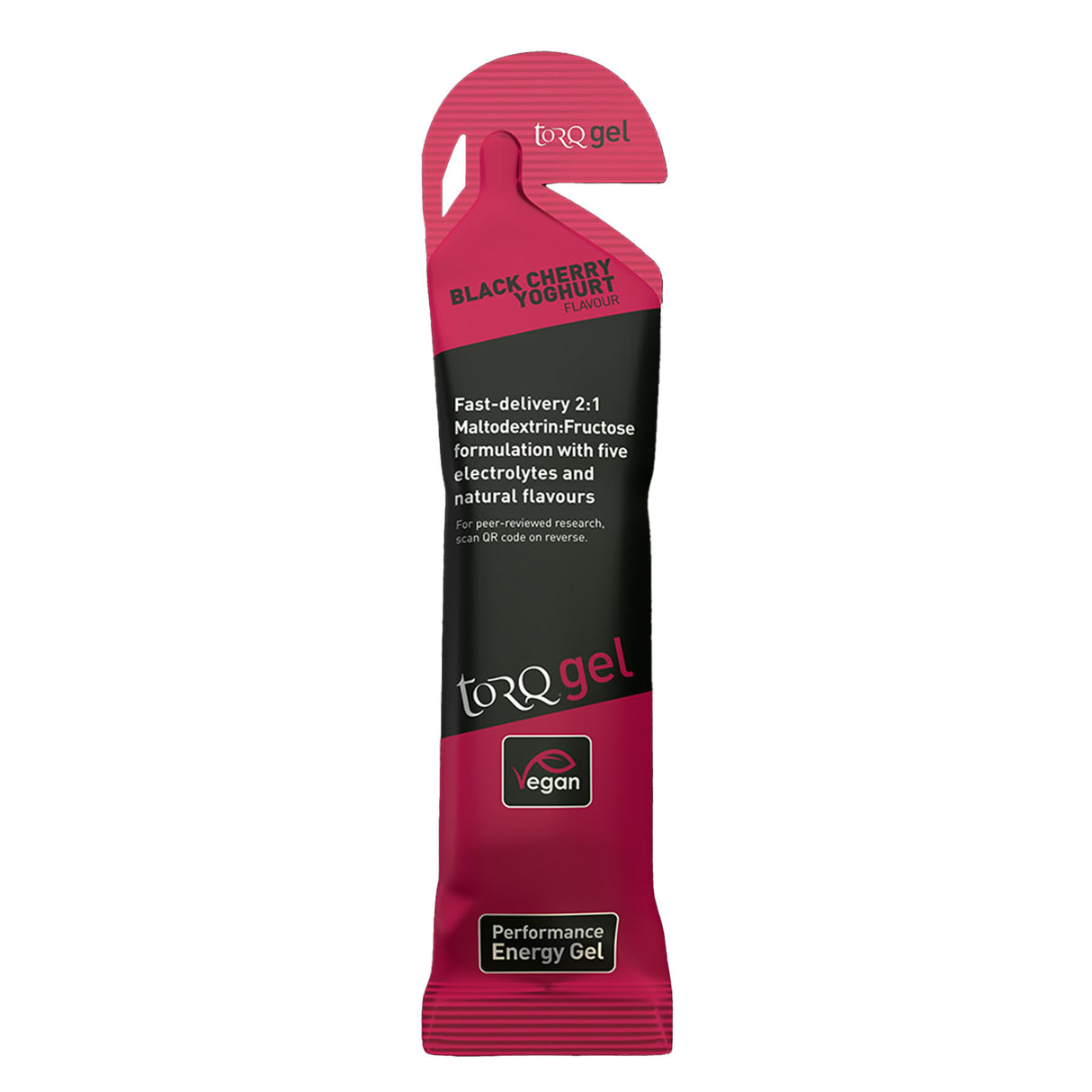 TORQ Energy Gel Raspberry Ripple-Black Cherry Yoghurt-Rhubarb & Custard-Apple Crumble - 53 Degrees North