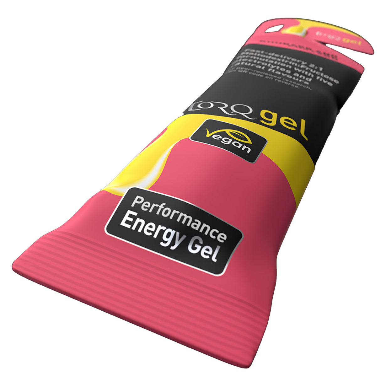 TORQ Energy Gel Raspberry Ripple-Black Cherry Yoghurt-Rhubarb & Custard-Apple Crumble - 53 Degrees North