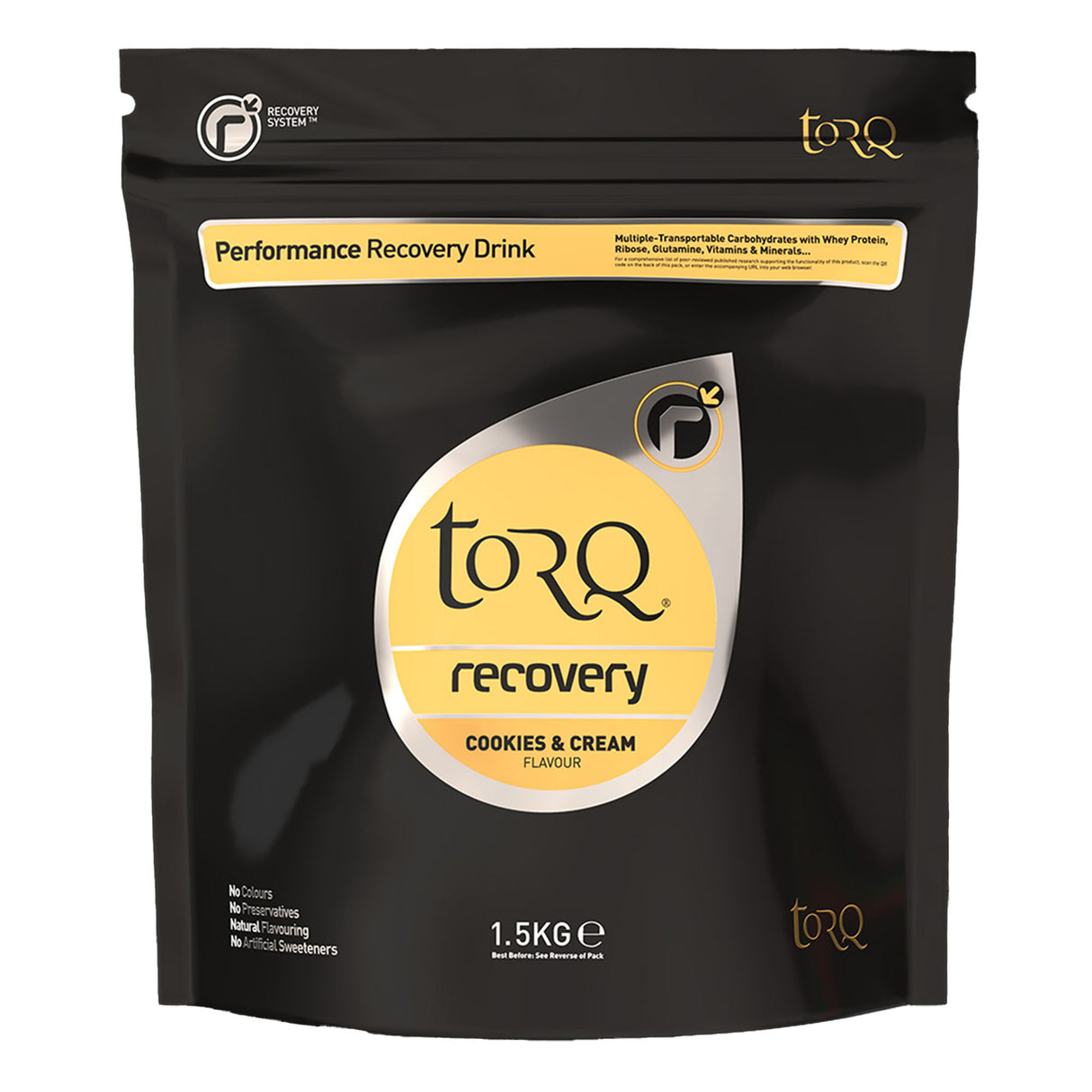 TORQ Recovery Cookies & Cream / Sachet-Cookies & Cream / Pouch-Strawberries & Cream / Sachet-Strawberries & Cream / Pouch-Banana & Mango / Sachet - 53 Degrees North