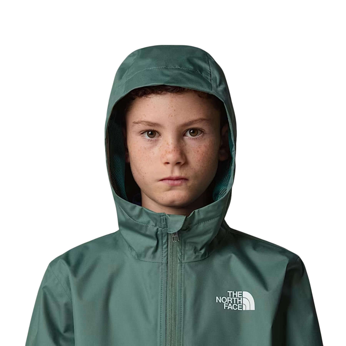 The North Face Kids' Zipline Rain Jacket Duck Green / Age 7-8-Duck Green / Age 9-10-Duck Green / Age 11-12-Duck Green / Age 14-16-Duck Green / Age 18-20 #- 53 Degrees North
