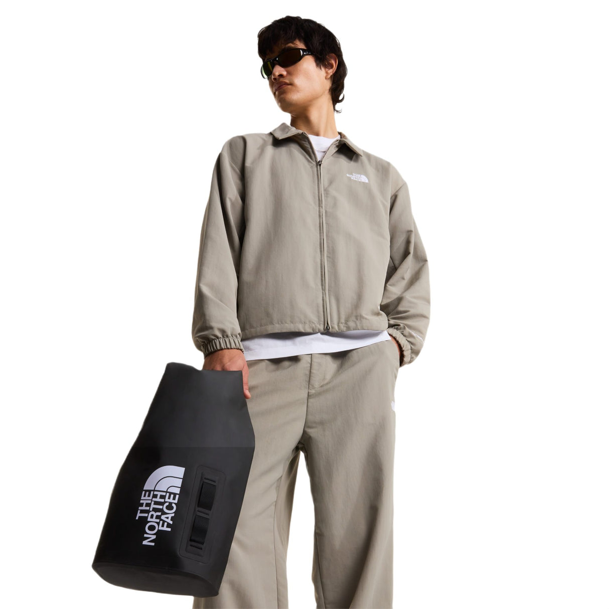 The North Face Base Camp Dry Bag 12L TNF Black/TNF White-Summit Gold/TNF Black - 53 Degrees North