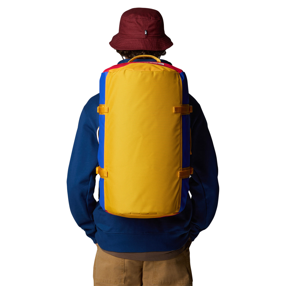 The North Face Base Camp Duffel Bag - Small Anthracite Grey Conrad-Opal Frost TNF Postcard-Stone Slab/Granite Grey-White Ash/Calacatta-Metal Pink/Hushed Laven - 53 Degrees North