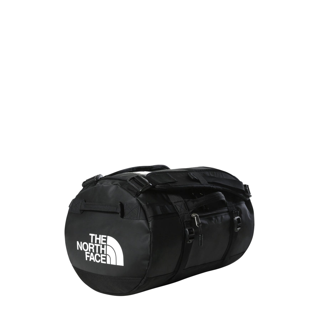 The North Face Base Camp Duffel Bag X-Small Summit Gold/TNF Black-TNF Black/TNF White-Metal Pink/Hushed Laven-Evergreen/TNF Black - 53 Degrees North