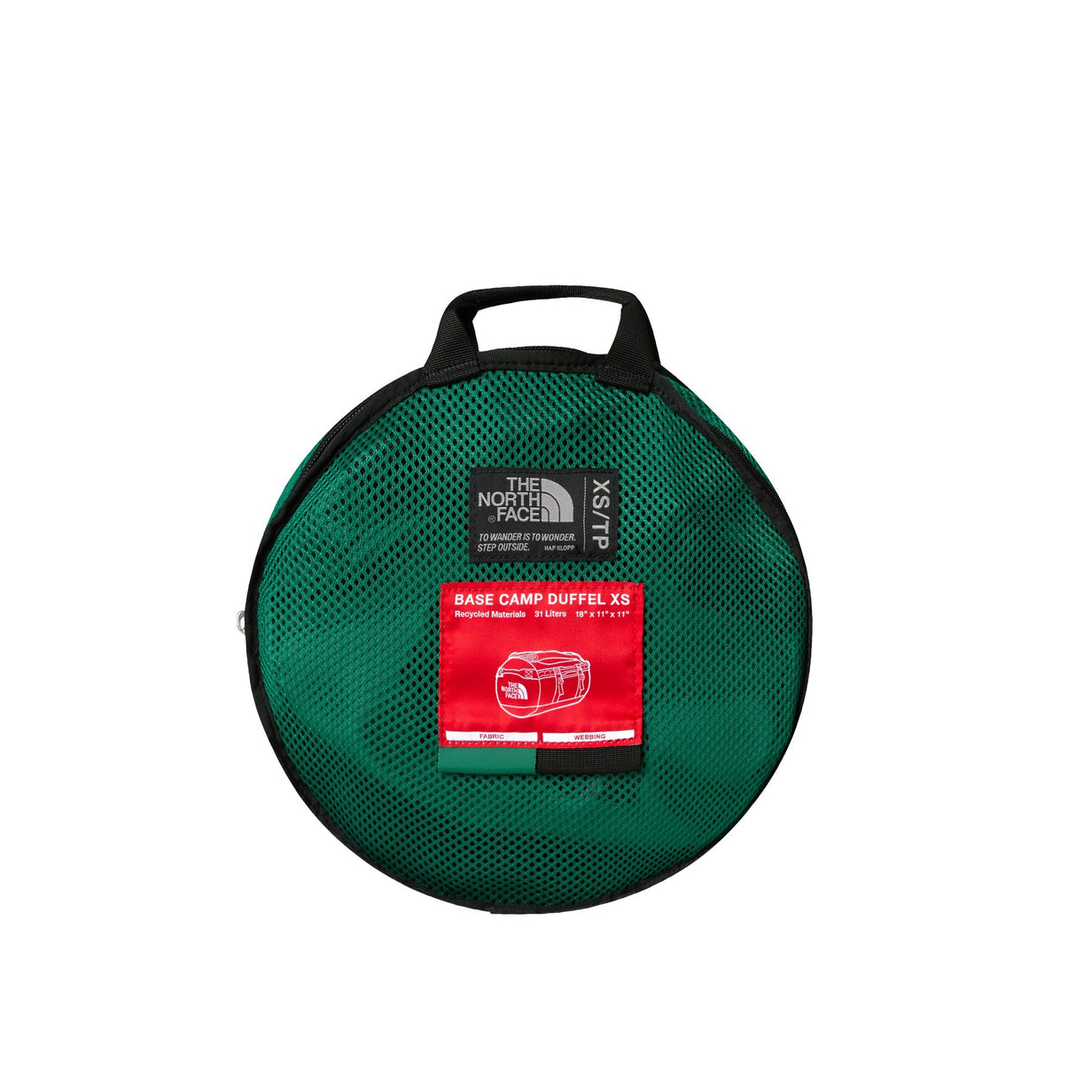 The North Face Base Camp Duffel Bag X-Small Summit Gold/TNF Black-TNF Black/TNF White-Metal Pink/Hushed Laven-Evergreen/TNF Black - 53 Degrees North