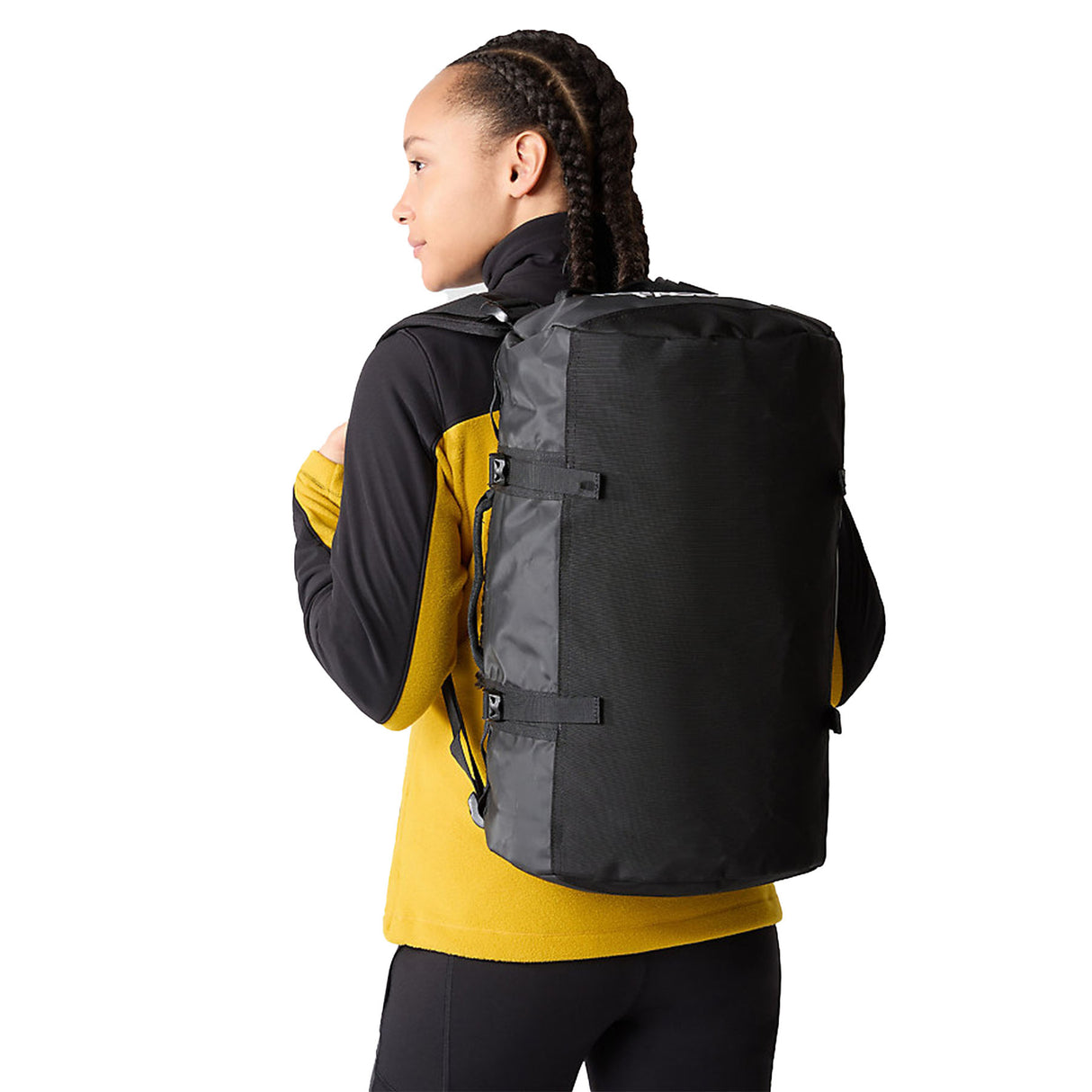 The North Face Base Camp Duffel- X-Small - 31 Litre White Dune/TNF White-TNF Black - 53 Degrees North