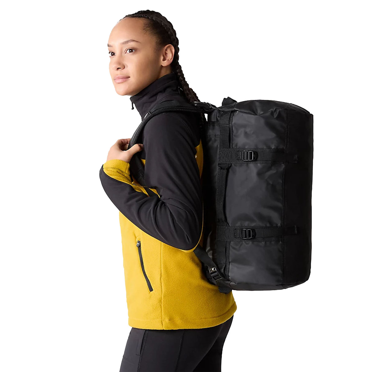 The North Face Base Camp Duffel- X-Small - 31 Litre White Dune/TNF White-TNF Black - 53 Degrees North