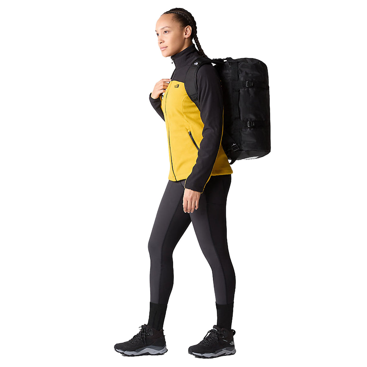 The North Face Base Camp Duffel- X-Small - 31 Litre White Dune/TNF White-TNF Black - 53 Degrees North