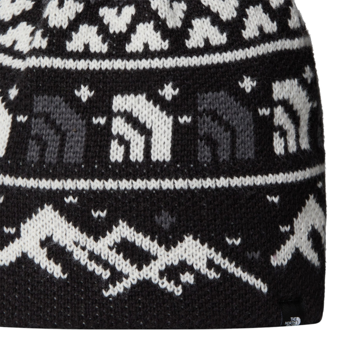 The North Face Cabin Ski Tuke Summit Gold Him Suit Jacquard Pom-TNF Black Jacquard/Pom - 53 Degrees North