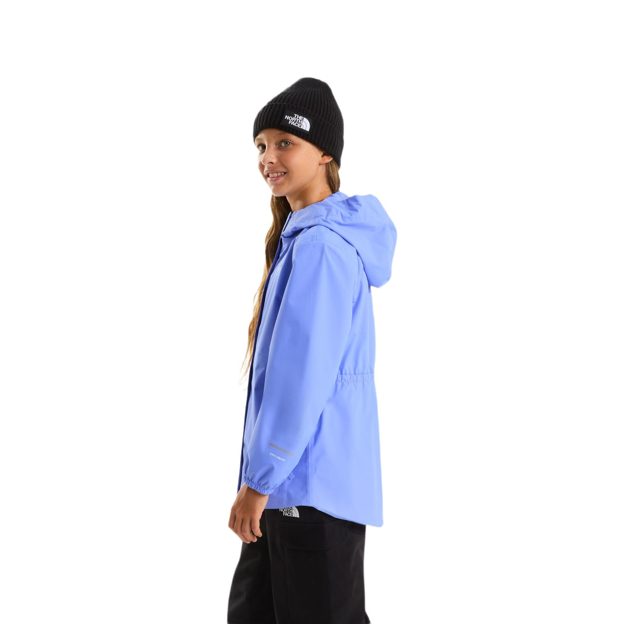 The North Face Girls' Antora Rain Jacket Periwinkle Glow / Age 7-8 - 53 Degrees North