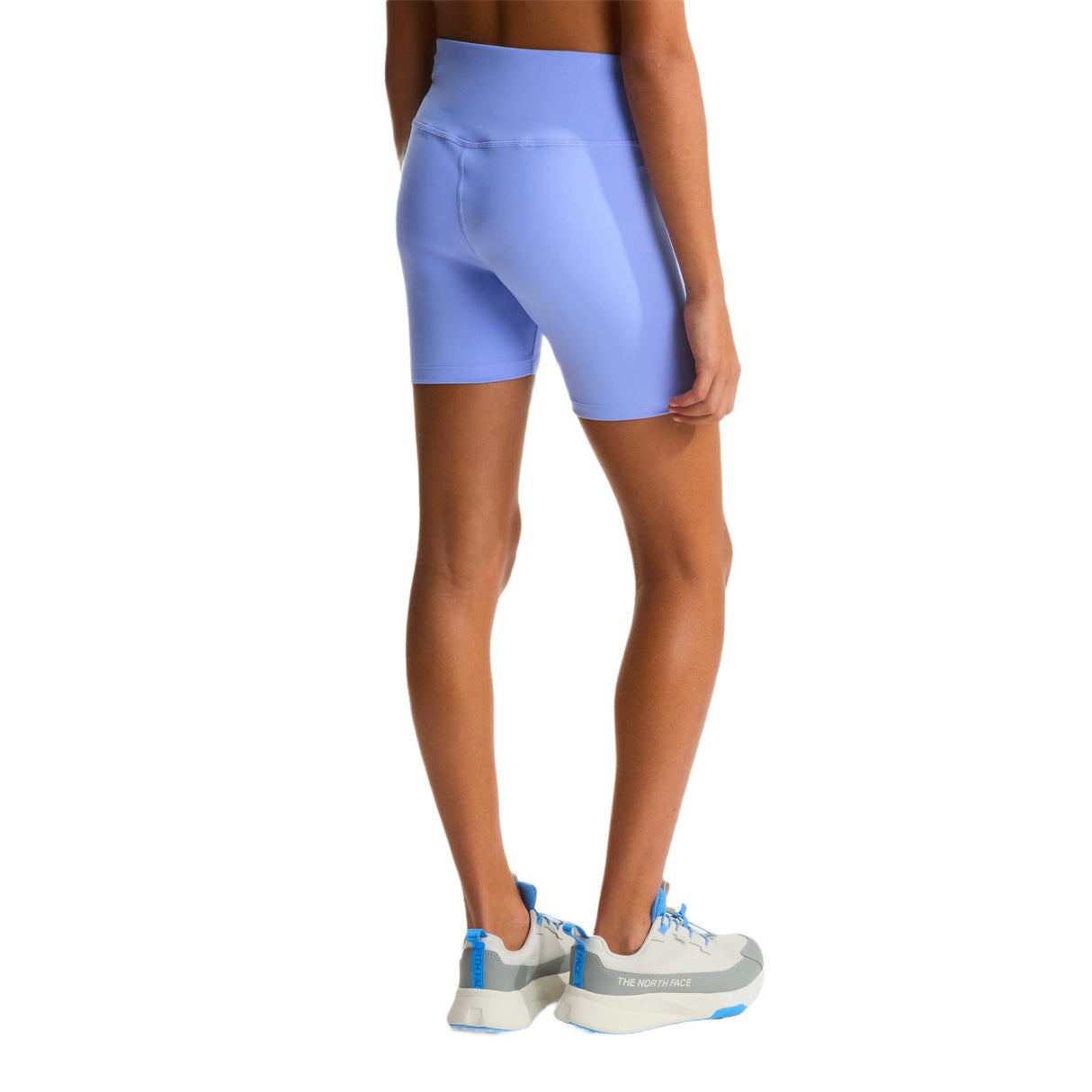 The North Face Girls' Flex Tight Shorts - 5 Inch Periwinkle Glow / Age 7-8-Periwinkle Glow / Age 10-Periwinkle Glow / Age 12-Periwinkle Glow / Age 14-16-Periwinkle Glow / Age 18-20 - 53 Degrees North