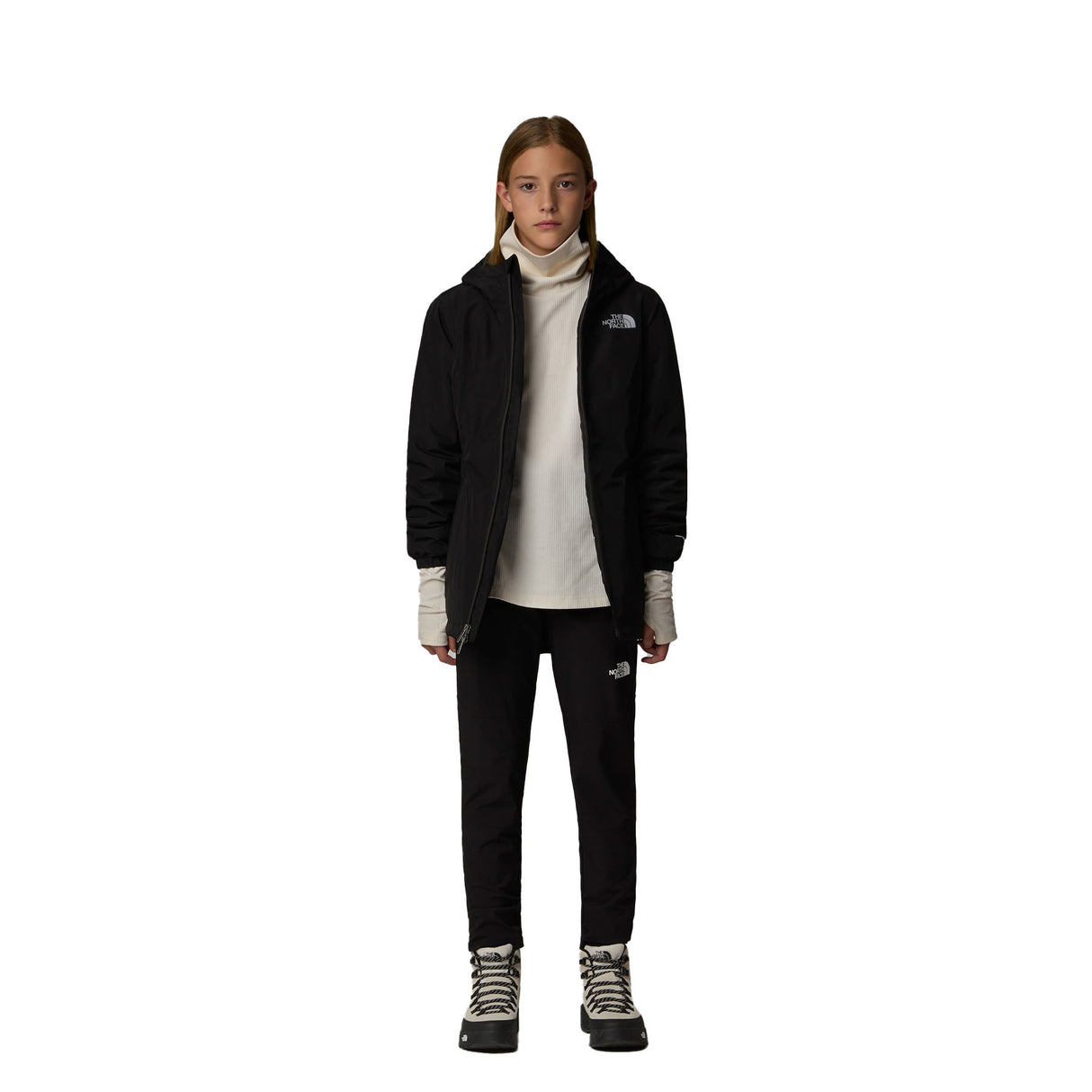 The North Face Girls' Hikesteller Insulated Parka TNF Black / Age 5-6-TNF Black / Age 7-8-TNF Black / Age 9-10-TNF Black / Age 11-12-TNF Black / Age 13-14 - 53 Degrees North