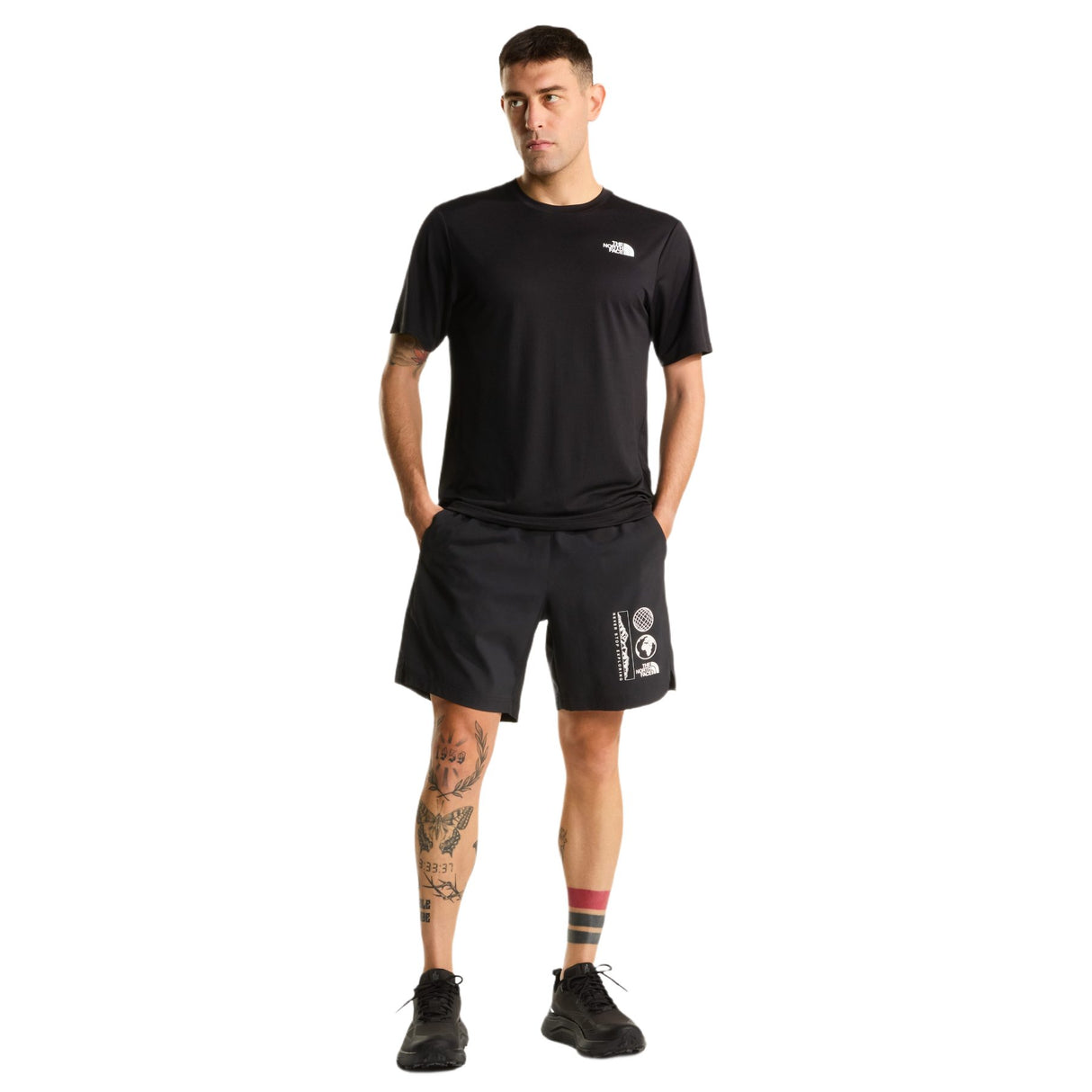 The North Face Men's 24/7 7 Inch Shorts TNF Black / Small-TNF Black / Medium-TNF Black / Large-TNF Black / X-Large - 53 Degrees North