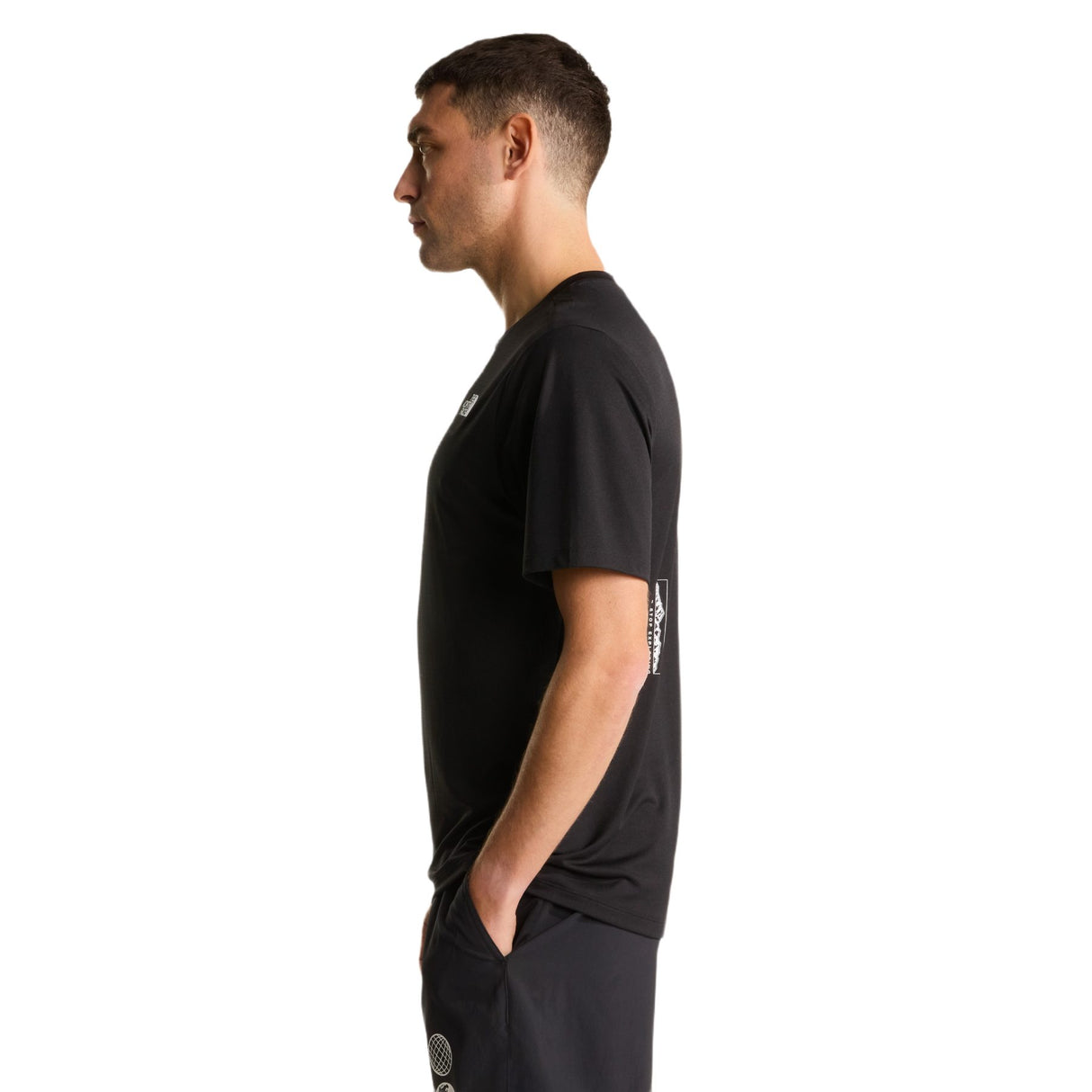 The North Face Men's 24/7 Graphic T-Shirt TNF Black / Small-TNF Black / Medium-TNF Black / Large-TNF Black / X-Large - 53 Degrees North
