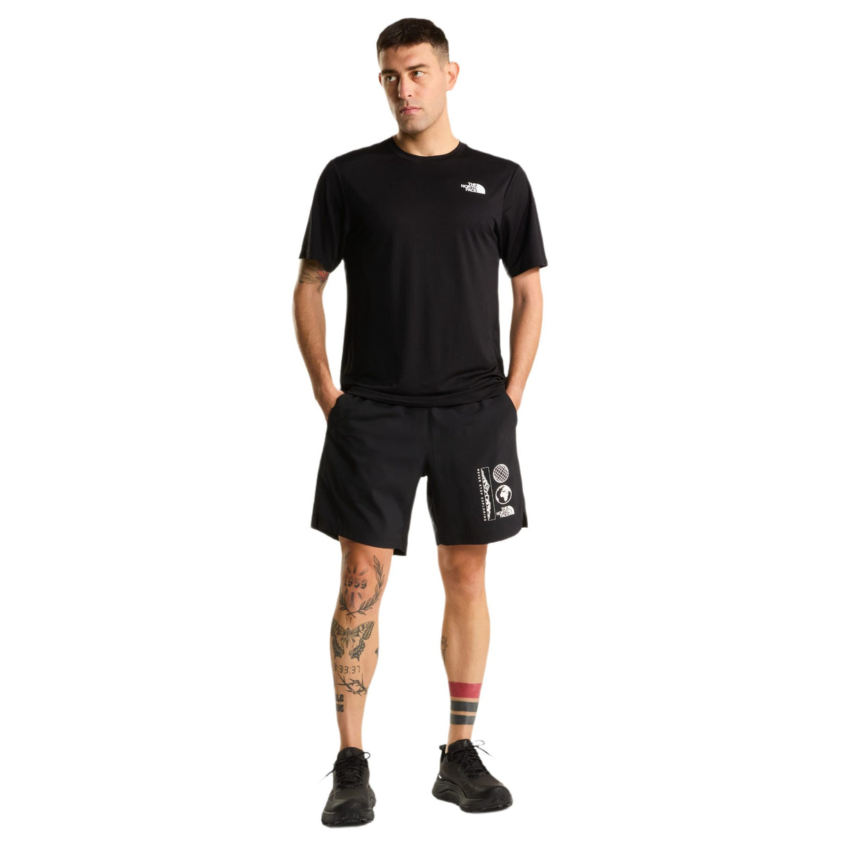 The North Face Men's 24/7 Graphic T-Shirt TNF Black / Small-TNF Black / Medium-TNF Black / Large-TNF Black / X-Large - 53 Degrees North