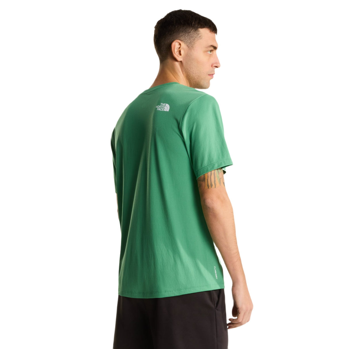 The North Face Men's 24/7 Short Sleeve Tee Logo Graphic Dimmed Algae / Small-Dimmed Algae / Medium-Dimmed Algae / Large-Dimmed Algae / X-Large - 53 Degrees North
