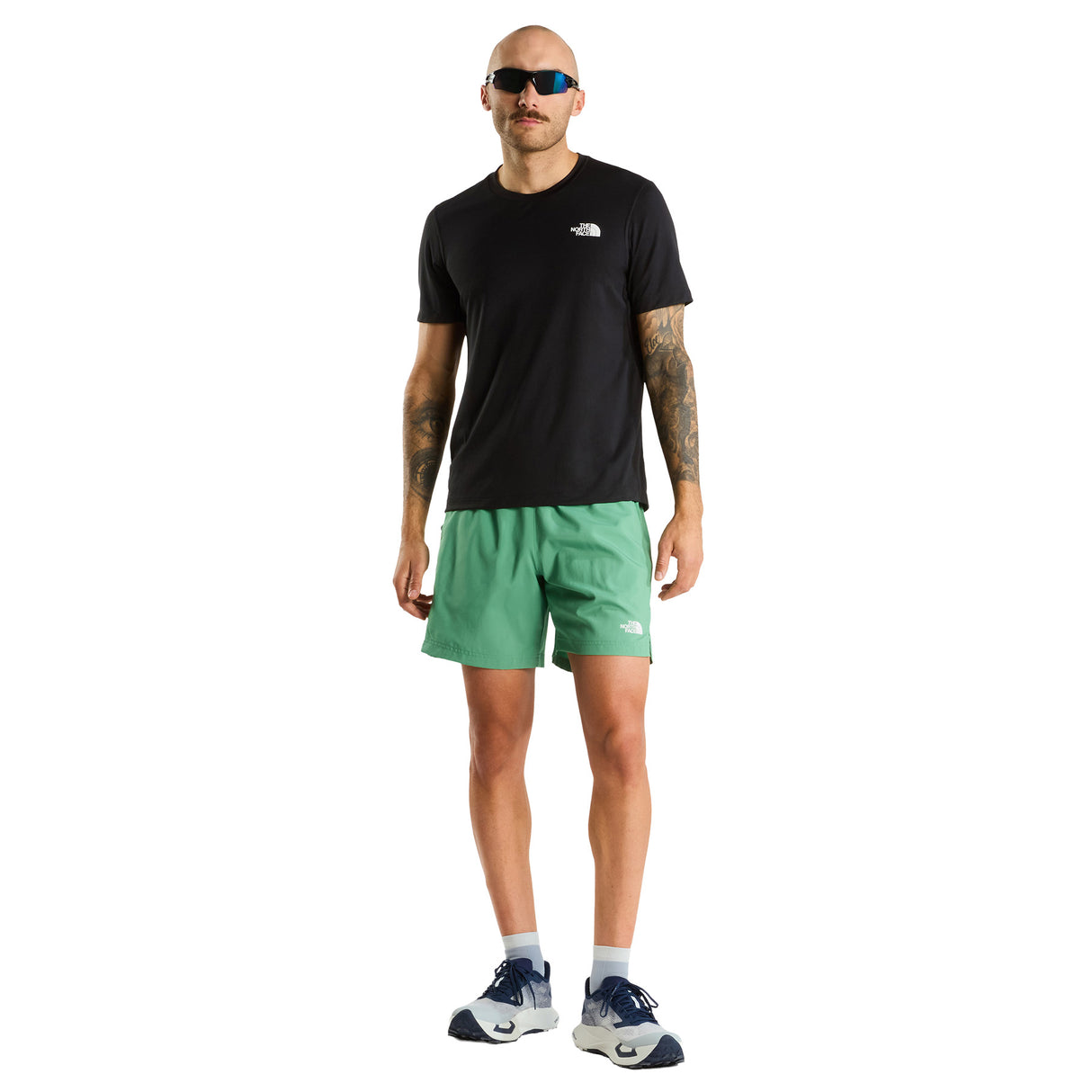 The North Face Men's 24/7 Shorts - 7 Inch Dimmed Algae / Small-Dimmed Algae / Medium-Dimmed Algae / Large-Dimmed Algae / X-Large-TNF Black / Small - 53 Degrees North
