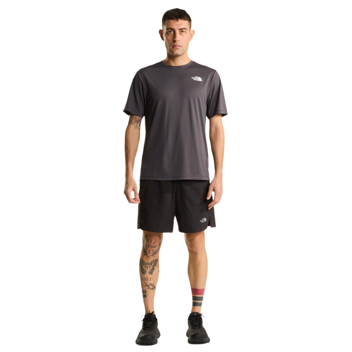 The North Face Men's 24/7 T-Shirt Anthracite Grey / Small-Anthracite Grey / Medium-Anthracite Grey / Large-Anthracite Grey / X-Large-Khaki Stone / Small - 53 Degrees North