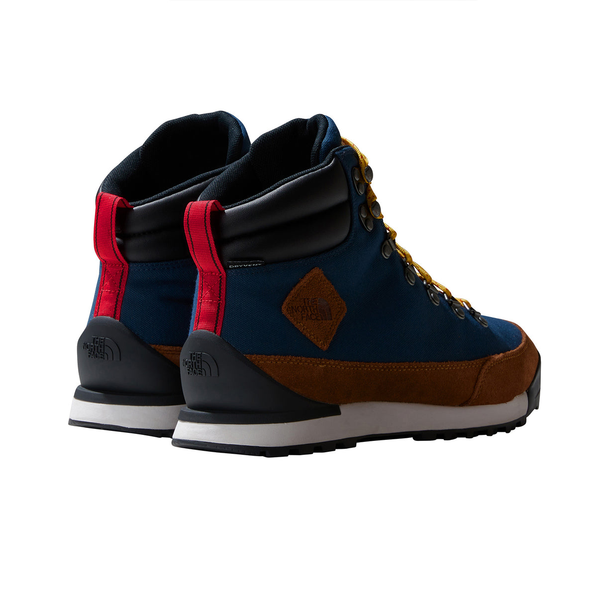 The North Face Men's Back-To-Berkeley IV Textile Waterproof Boots Burnt Umber/Mars Dust / UK 8 - 53 Degrees North