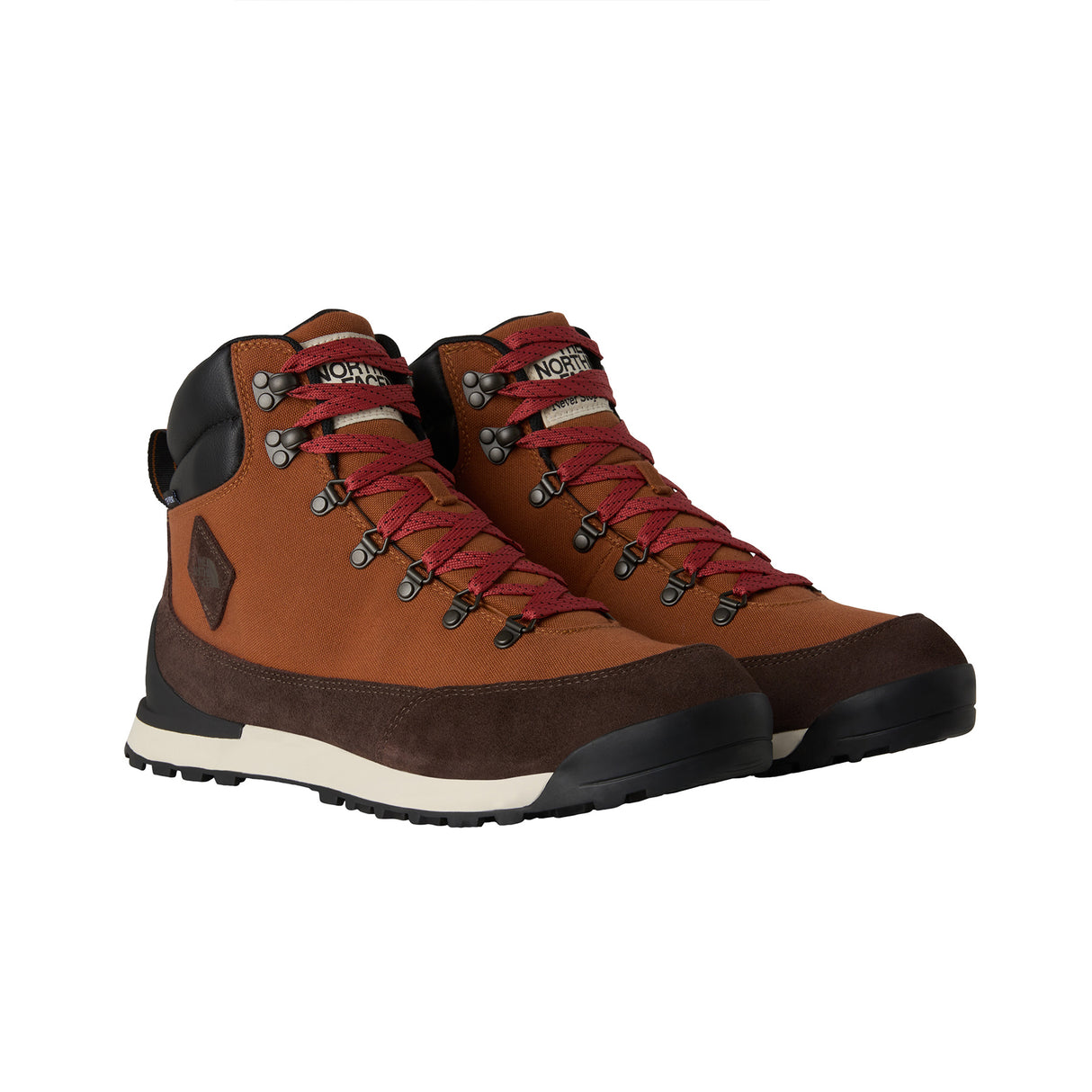 The North Face Men's Back-To-Berkeley IV Textile Waterproof Bots Burnt Umber/Mars Dust / UK 8-Burnt Umber/Mars Dust / UK 9-Burnt Umber/Mars Dust / UK 10-Burnt Umber/Mars Dust / UK 11-Burnt Umber/Mars Dust / UK 12 - 53 Degrees North