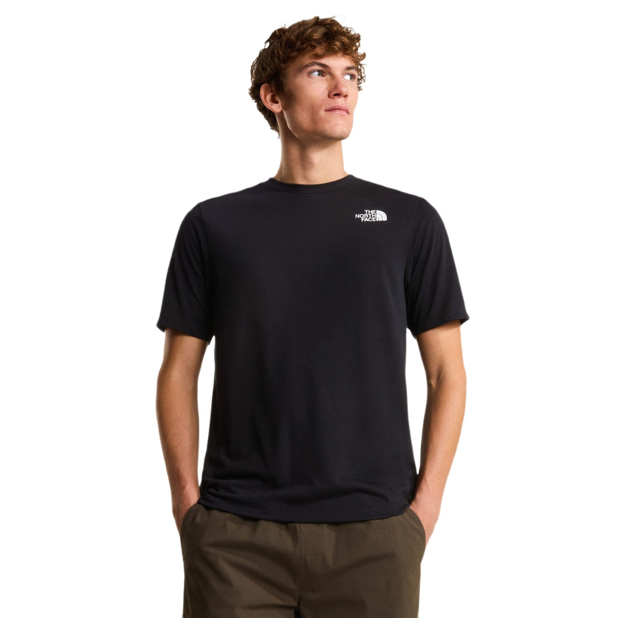 The North Face Men's Bitmap Logo T-Shirt TNF Black / Small-TNF Black / Medium-TNF Black / Large-TNF Black / X-Large-TNF Black / XX-Large - 53 Degrees North