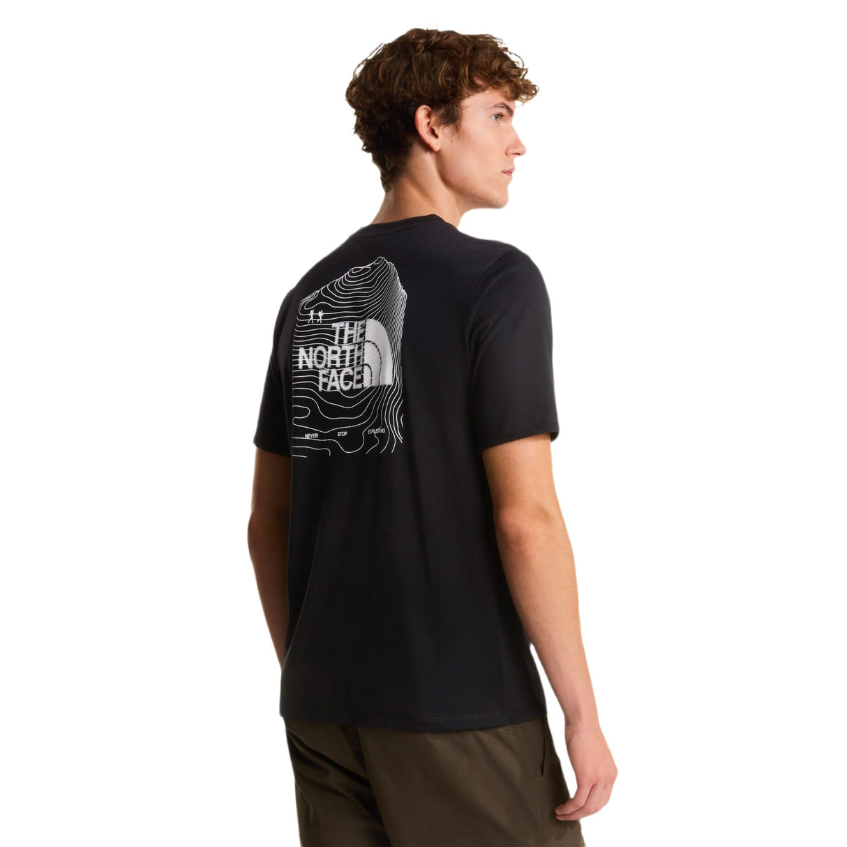 The North Face Men's Bitmap Logo T-Shirt TNF Black / Small-TNF Black / Medium-TNF Black / Large-TNF Black / X-Large-TNF Black / XX-Large - 53 Degrees North
