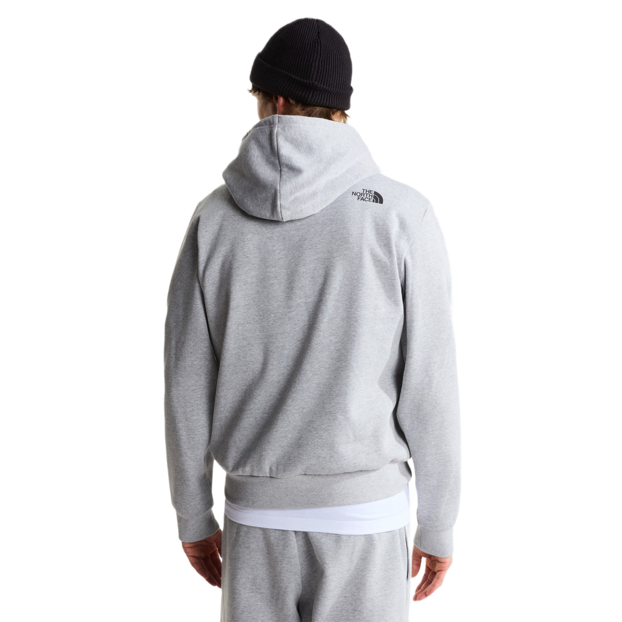 The North Face Men's Box Half Dome Regular Hoodie TNF Pale Grey Heather / Small - 53 Degrees North