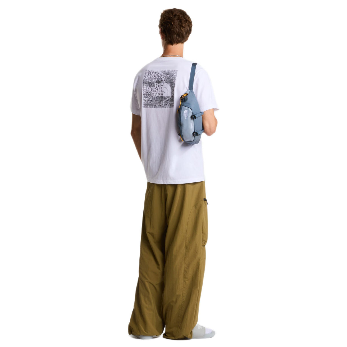 The North Face Men's Box NSE Celebration T-Shirt Woodland Green / Small-Woodland Green / Medium-Woodland Green / Large-Woodland Green / X-Large-Woodland Green / XX-Large - 53 Degrees North