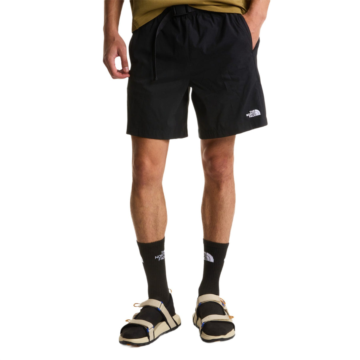 The North Face Men's Class V Pathfinder Belted 7 Inch Shorts TNF Black / Small-TNF Black / Medium-TNF Black / Large-TNF Black / X-Large-TNF Black / XX-Large - 53 Degrees North