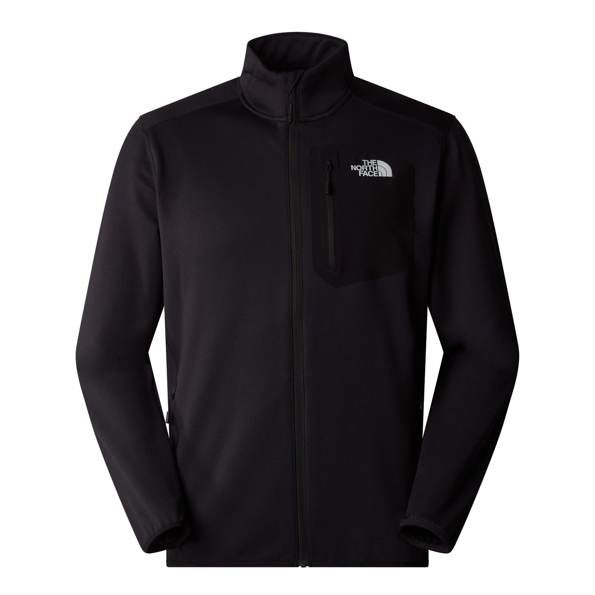 The North Face Men's Crest Full Zip Fleece Jacket Woodland Green/TNF Black / Small-Woodland Green/TNF Black / Medium-Woodland Green/TNF Black / Large-Woodland Green/TNF Black / X-Large-TNF Black / Small - 53 Degrees North