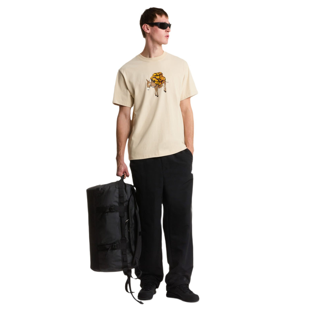 The North Face Men's Donkey Taxi Relaxed T-Shirt Desert Stone / Small-Desert Stone / Medium-Desert Stone / Large-Desert Stone / X-Large-Desert Stone / XX-Large - 53 Degrees North