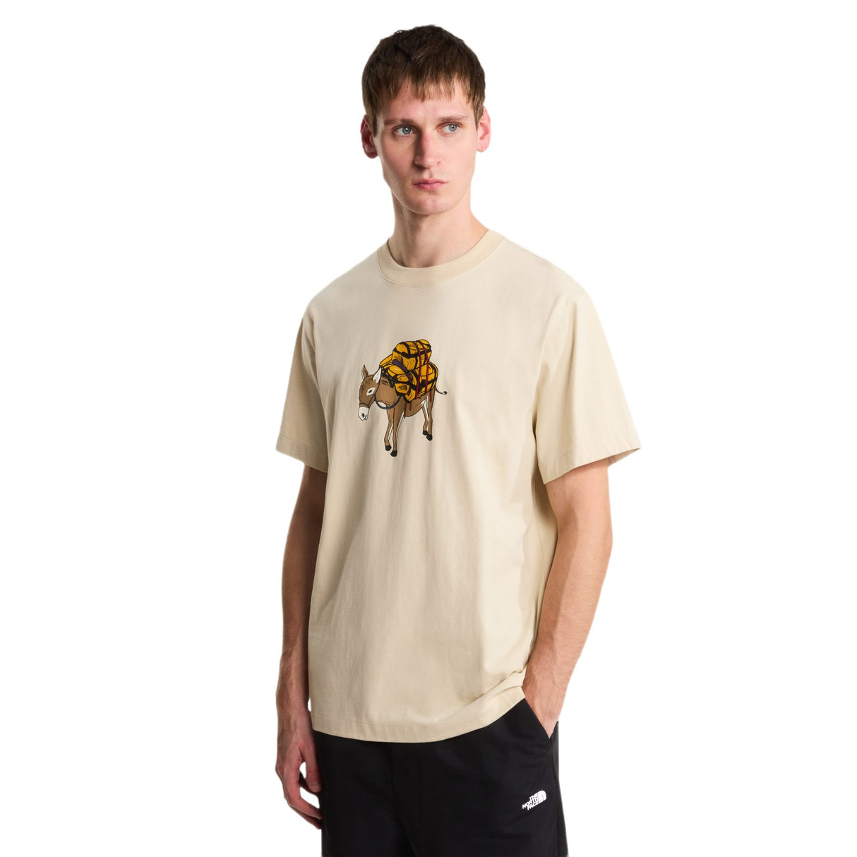 The North Face Men's Donkey Taxi Relaxed T-Shirt Desert Stone / Small-Desert Stone / Medium-Desert Stone / Large-Desert Stone / X-Large-Desert Stone / XX-Large - 53 Degrees North