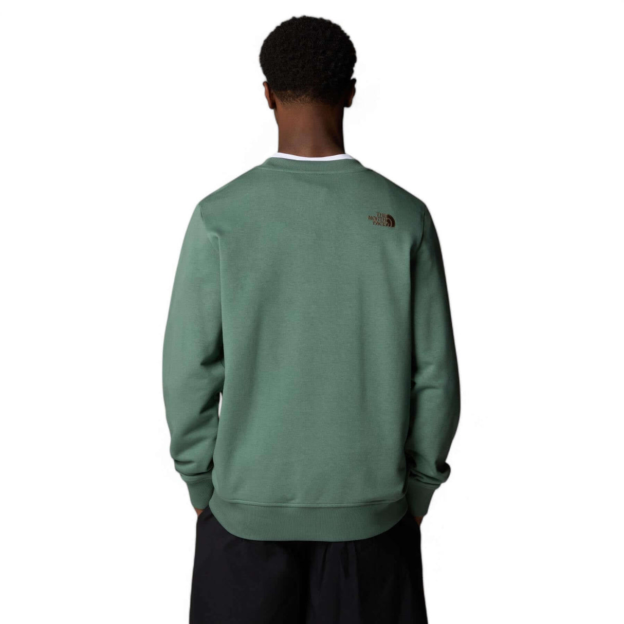 The North Face Men's Drew Peak Light Crew Sweater Duck Green/Latte / Small-Duck Green/Latte / Medium-Duck Green/Latte / Large-Duck Green/Latte / X-Large-Hero Blue/TNF White / Small - 53 Degrees North