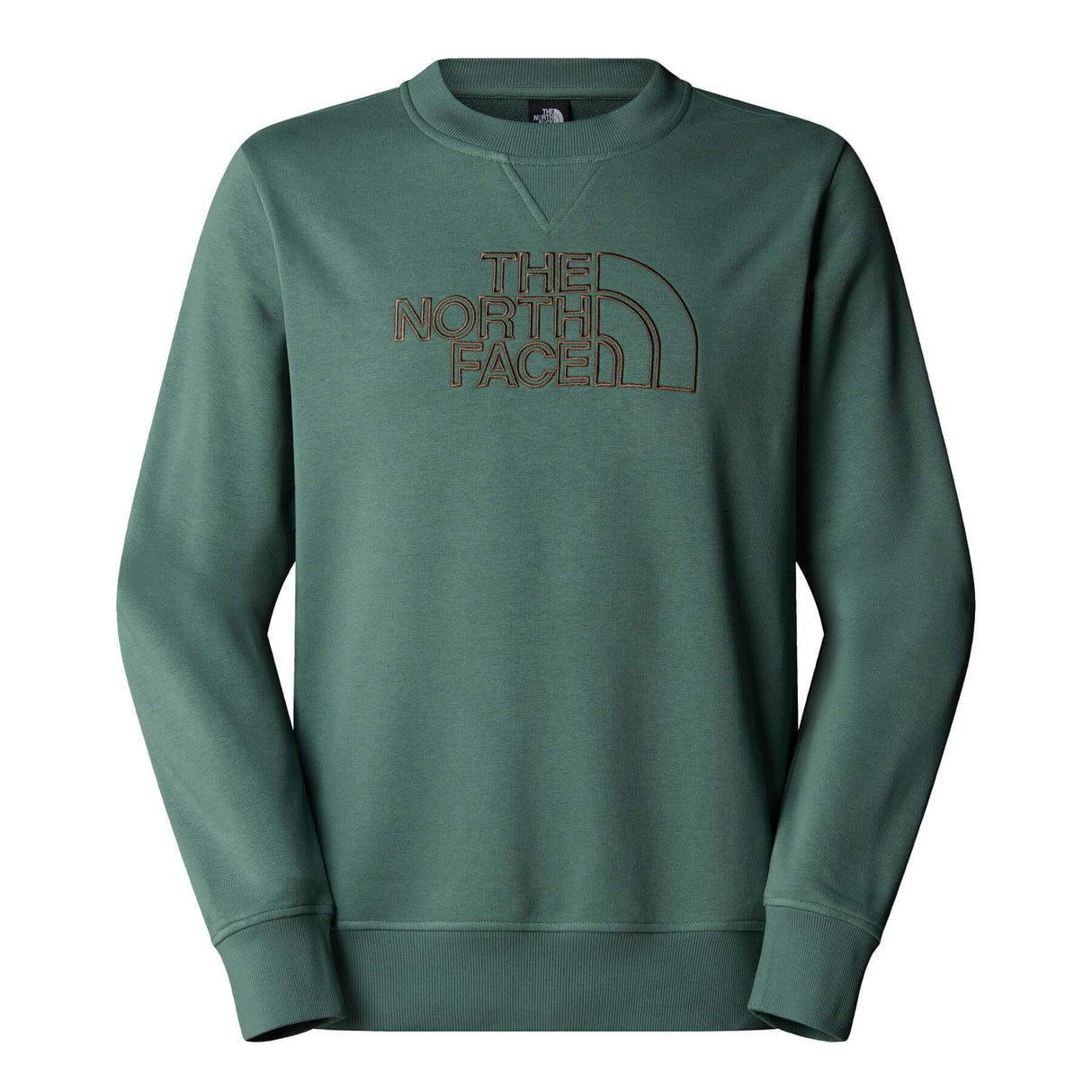 The North Face Men's Drew Peak Light Crew Sweater Duck Green/Latte / Small-Duck Green/Latte / Medium-Duck Green/Latte / Large-Duck Green/Latte / X-Large-Hero Blue/TNF White / Small - 53 Degrees North