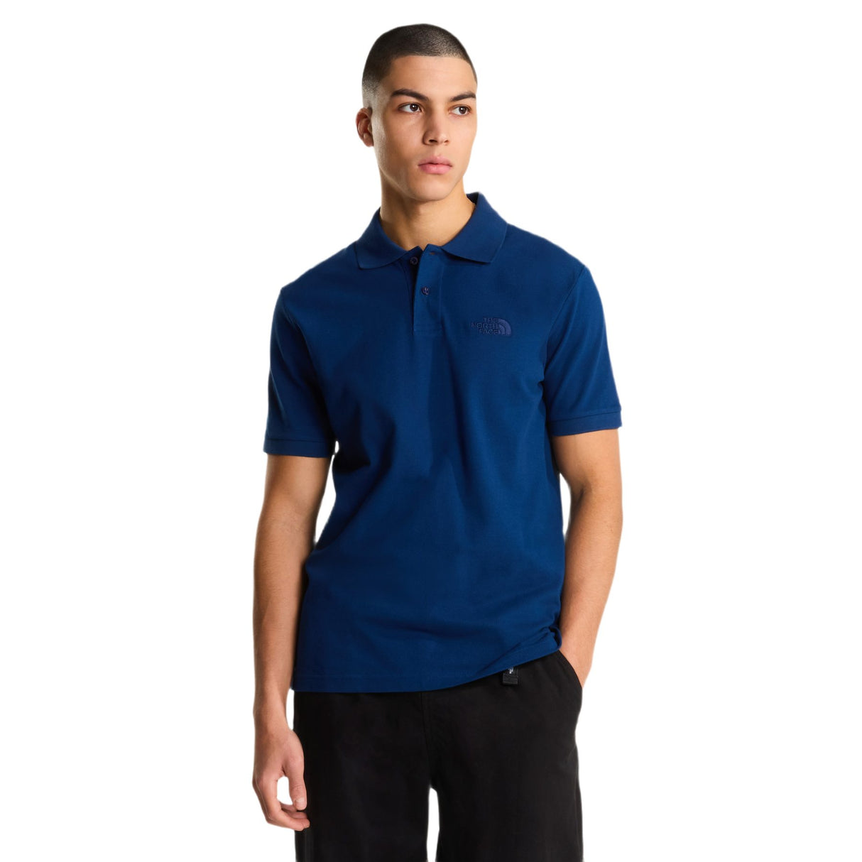 The North Face Men's Essential Regular Polo Shirt Estate Blue / Small-Estate Blue / Medium-Estate Blue / Large-Estate Blue / X-Large-Estate Blue / XX-Large - 53 Degrees North