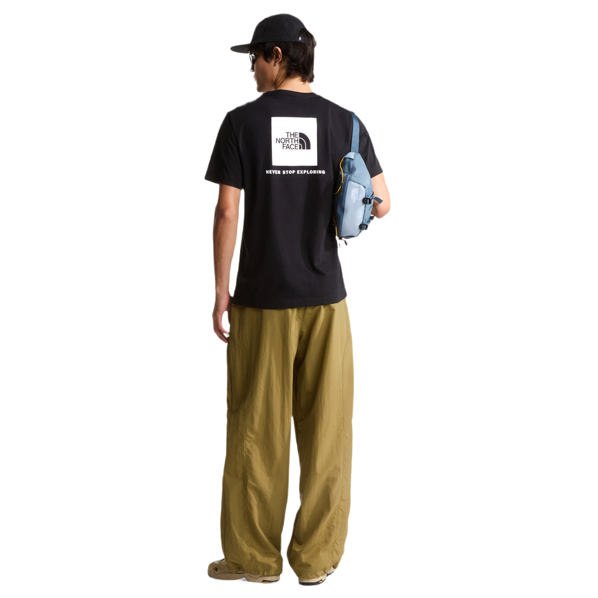 The North Face Men's Evolution Box NSE Regular Short Sleeve T-Shirt Caraway Seed / Small - 53 Degrees North