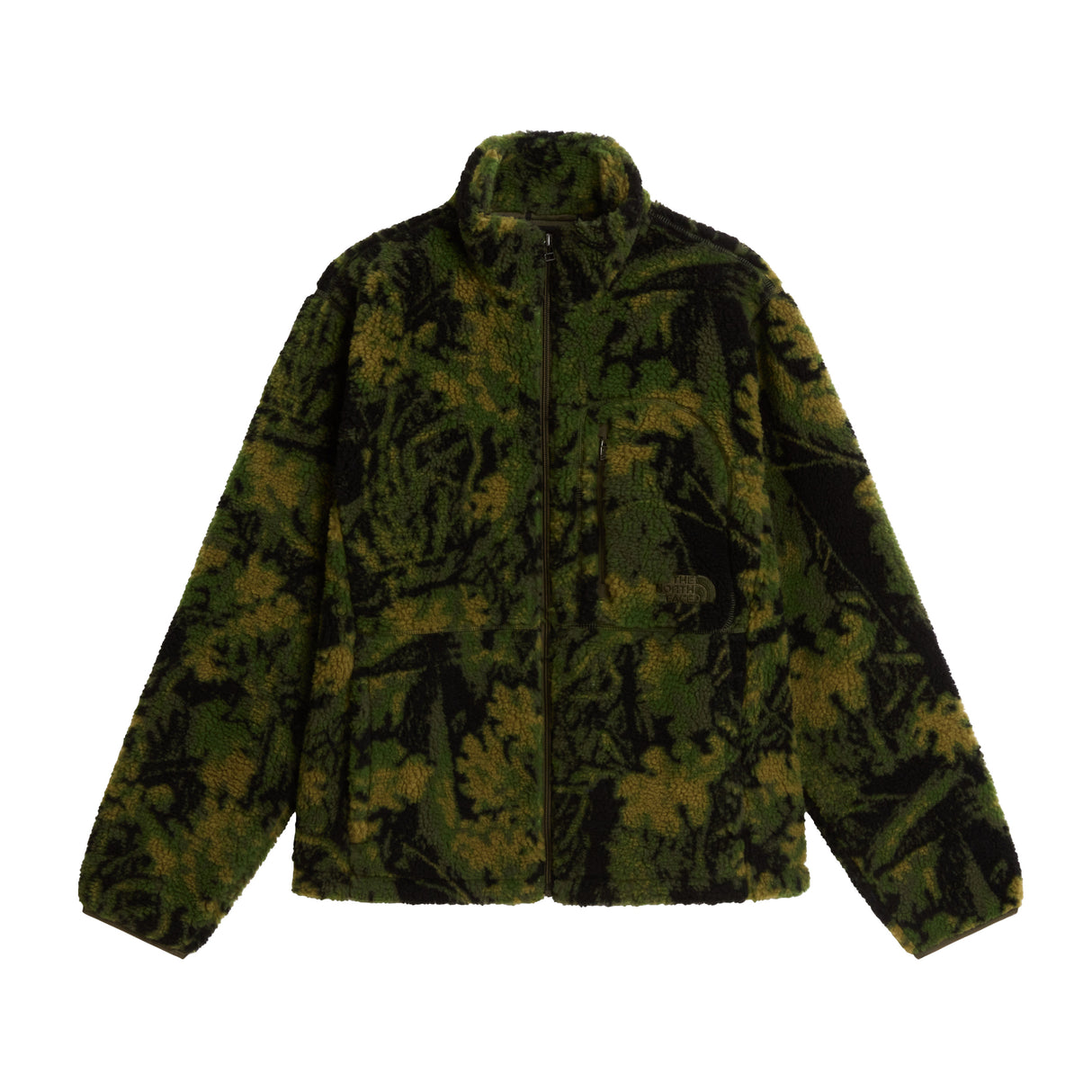 The North Face Men's Extreme Pile 2 Full Zip Jacket Print New Taupe Green Yosemite / Small - 53 Degrees North