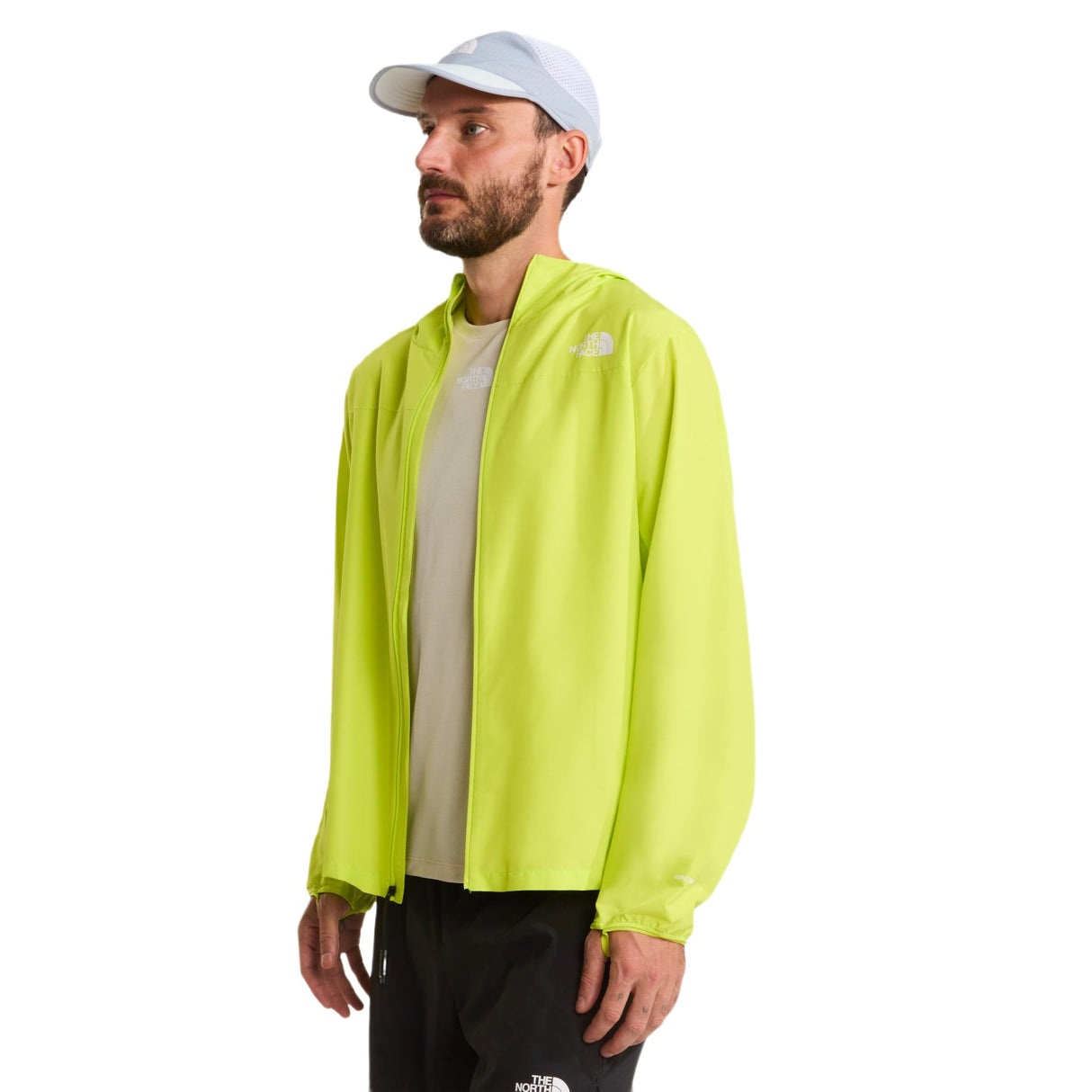The North Face Men's Fontanales Wind Jacket TNF Black / Small-TNF Black / Medium-TNF Black / Large-TNF Black / X-Large-Fizz Lime / Small - 53 Degrees North