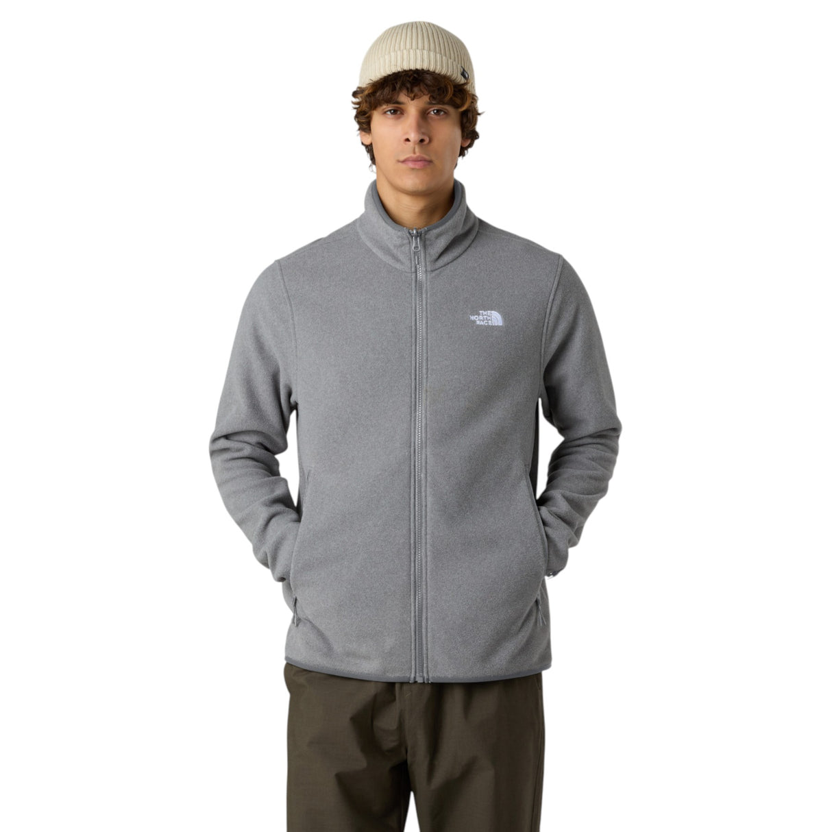 The North Face Men's Glacier Fleece Jacket TNF Black / Small-TNF Black / Medium-TNF Black / Large-TNF Black / X-Large-TNF Black / XX-Large - 53 Degrees North