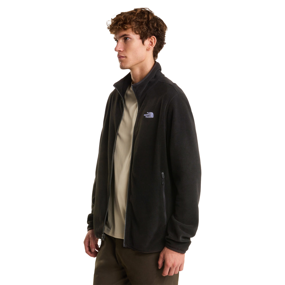 The North Face Men's Glacier Fleece Jacket TNF Black / Small-TNF Black / Medium-TNF Black / Large-TNF Black / X-Large-TNF Black / XX-Large - 53 Degrees North