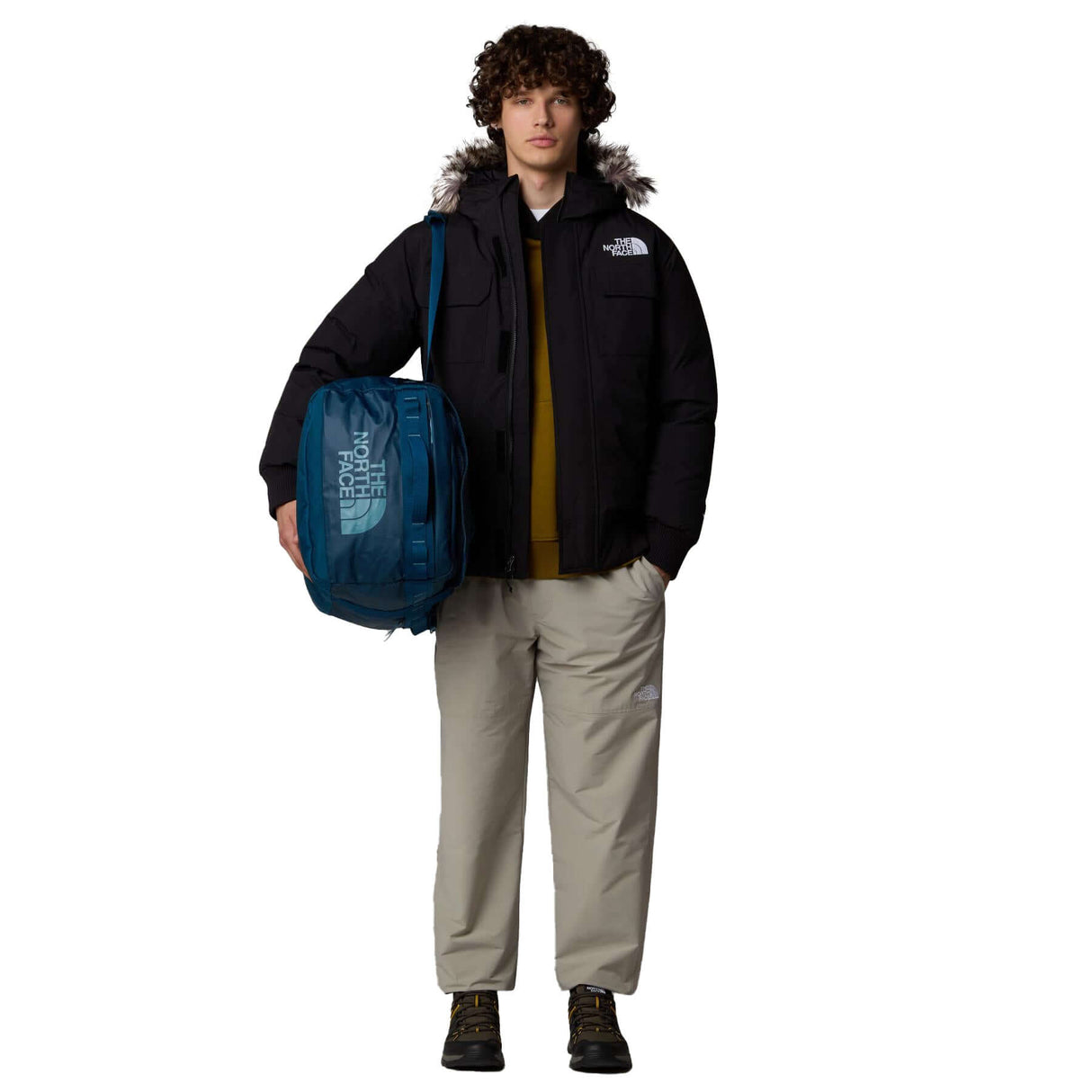 The North Face Men's McMurdo Bomber Jacket TNF Black / Small-TNF Black / Medium-TNF Black / Large-TNF Black / X-Large-TNF Black / XX-Large - 53 Degrees North